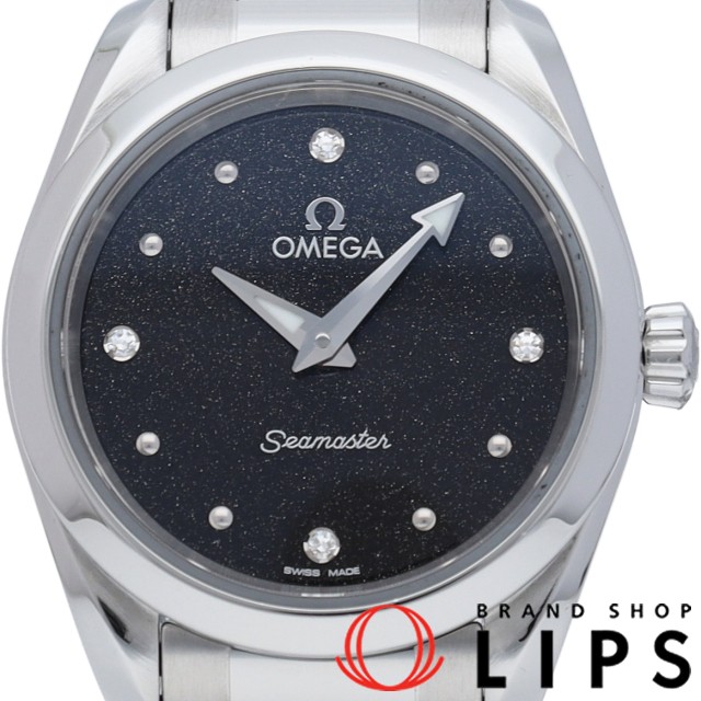 シーマスター アクアテラ クォーツ 28mm 4Pダイヤ