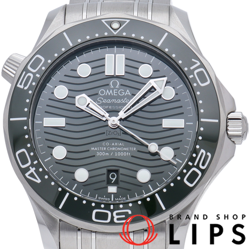 シーマスター ダイバー 300M コーアクシャル マスター クロノメーター 42mm グリーン