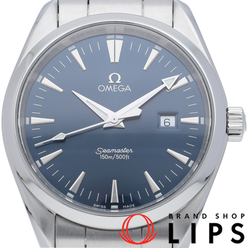 シーマスター アクアテラ クォーツ 39.2mm ブルー