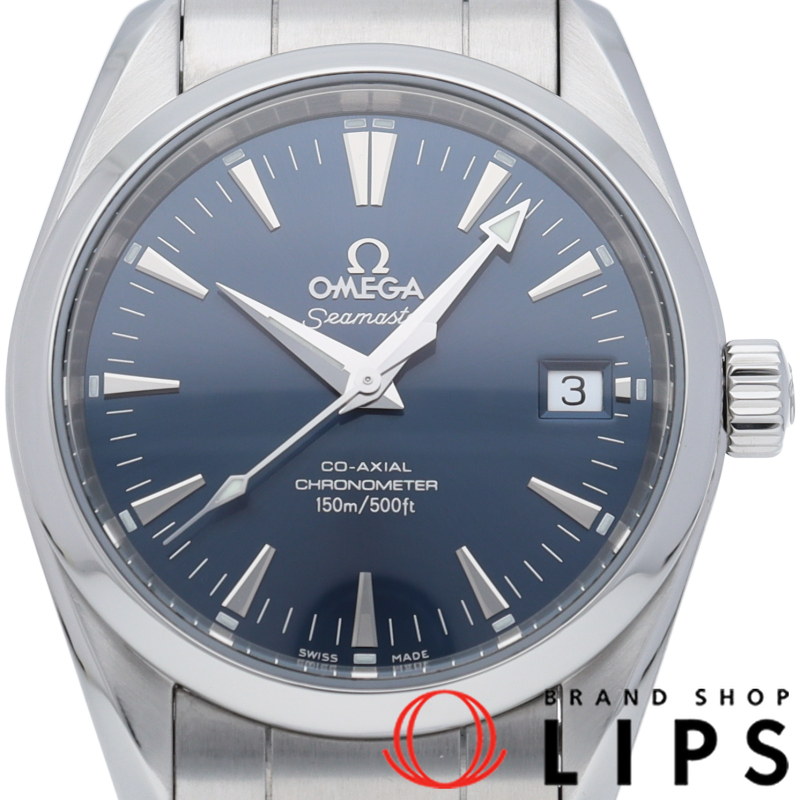 シーマスター アクアテラ コーアクシャル 36mm ブルー