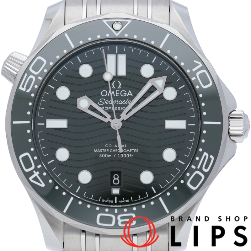 シーマスター ダイバー 300M コーアクシャル マスター クロノメーター 42mm グリーン