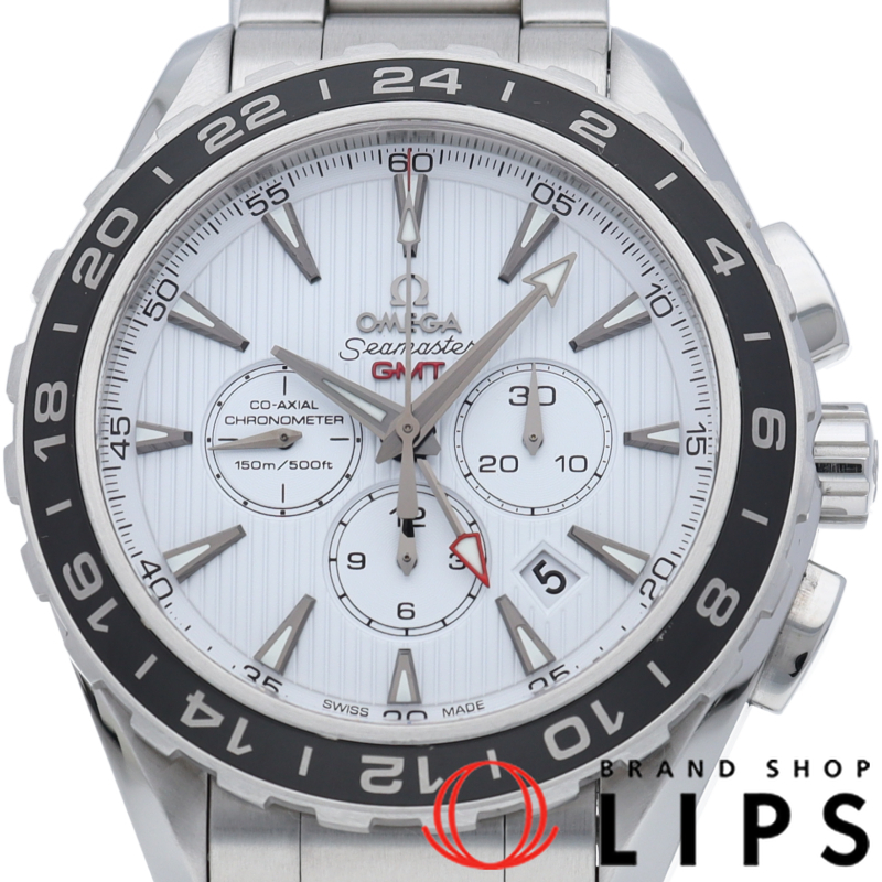 シーマスター アクアテラ 150M コーアクシャル GMT クロノグラフ 44mm