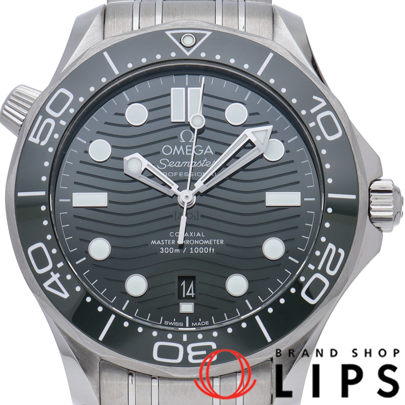 シーマスター ダイバー 300M コーアクシャル マスター クロノメーター 42mm グリーン