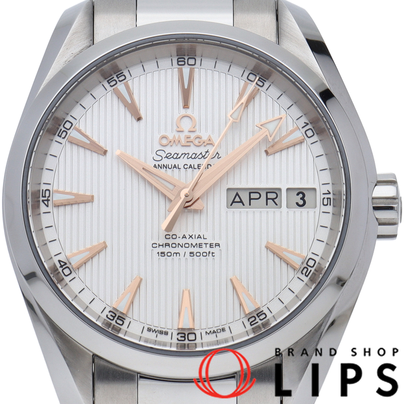 シーマスター アクアテラ 150M コーアクシャル 38.5mm アニュアル カレンダー