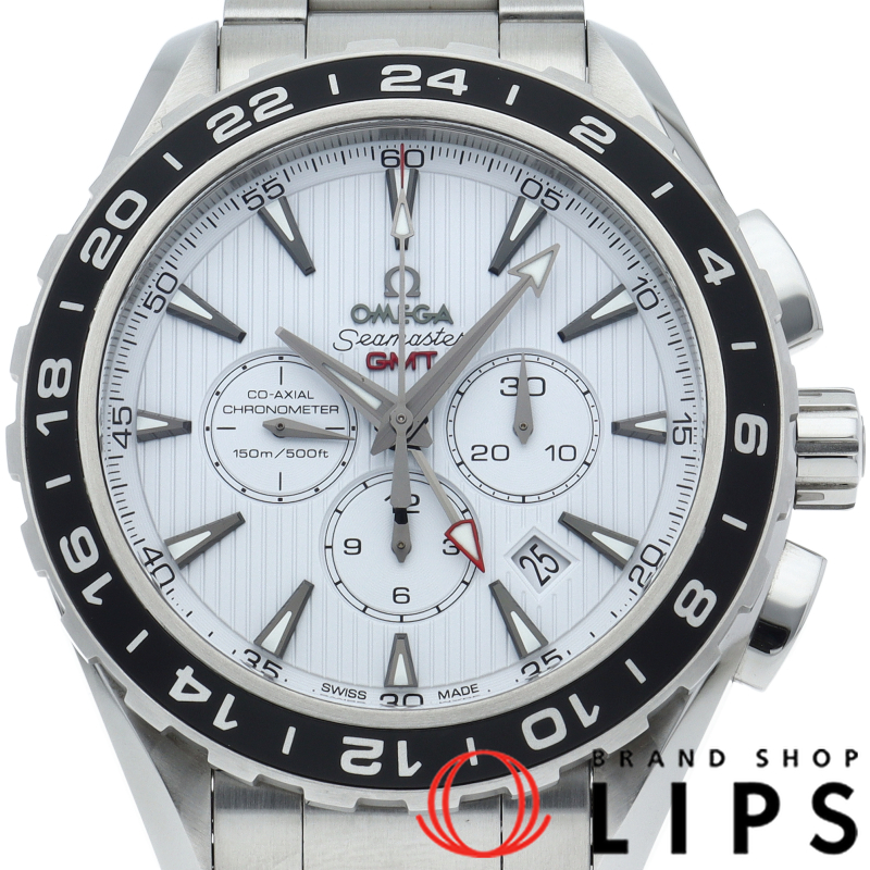 シーマスター アクアテラ 150M コーアクシャル GMT クロノグラフ 44mm