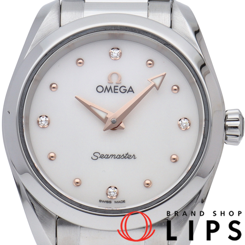 シーマスター アクアテラ 150M クォーツ 28mm 4Pダイヤ