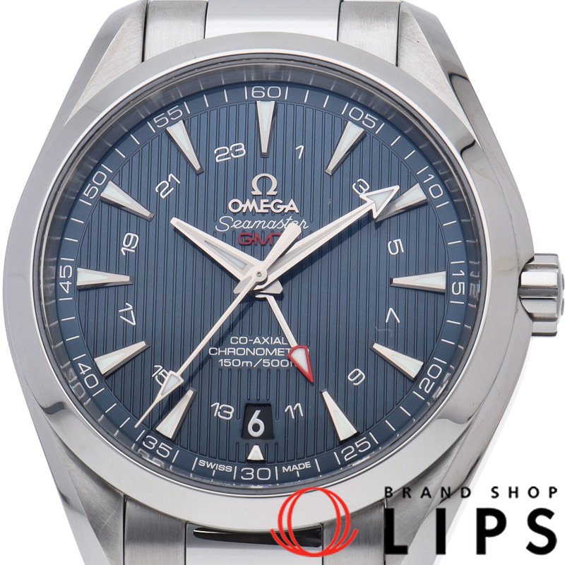 シーマスター アクアテラ 150M コーアクシャル クロノメーター GMT 43mm