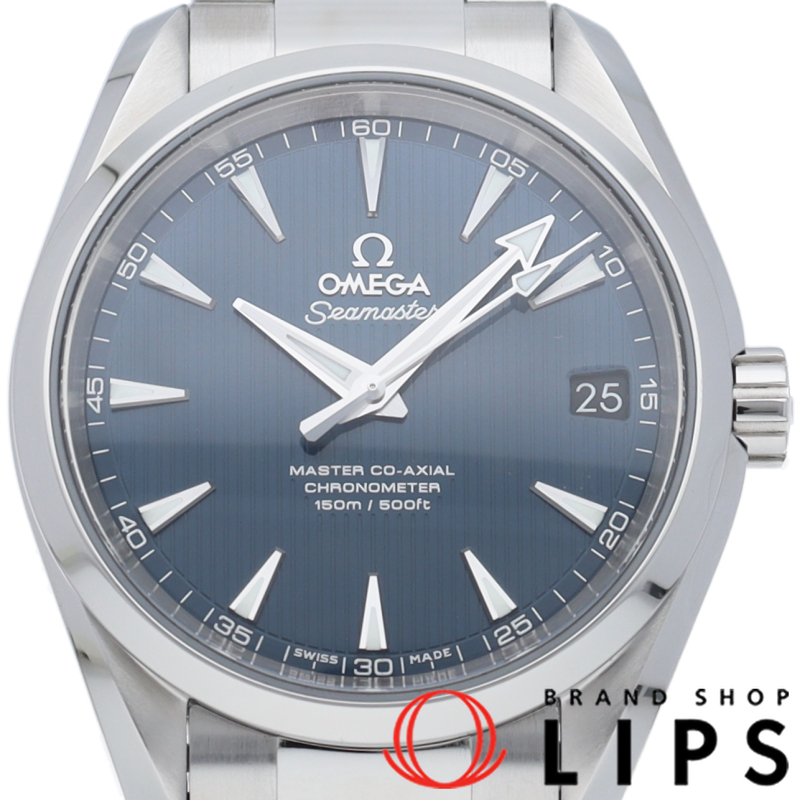 シーマスター アクアテラ 150M コーアクシャル 38.5mm ブルー