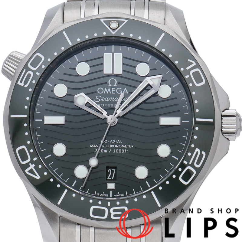 シーマスター ダイバー 300M コーアクシャル マスター クロノメーター 42mm グリーン