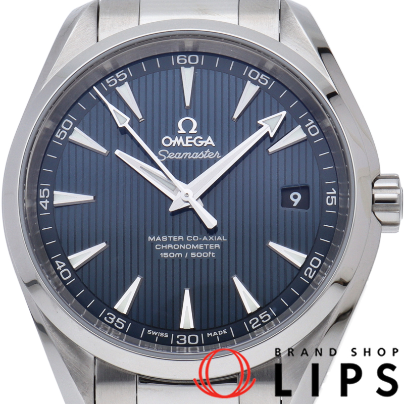 シーマスター アクアテラ 150M マスター コーアクシャル 41.5mm ブルー