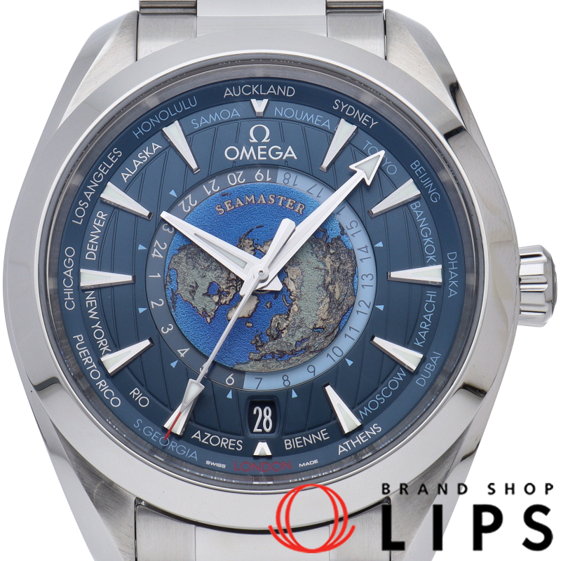 シーマスター アクアテラ 150M コーアクシャル GMT ワールドタイマー 43mm