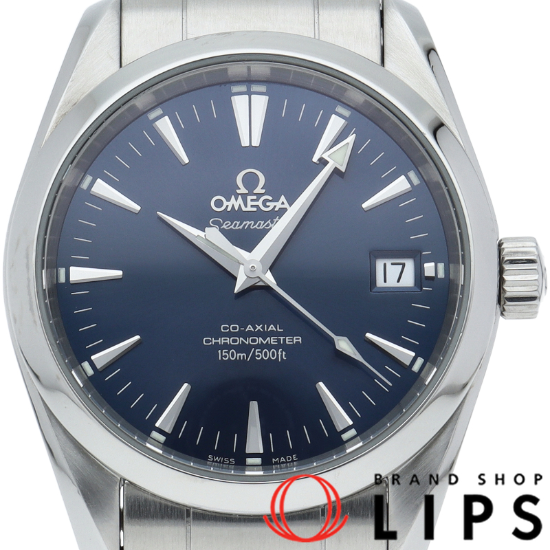 シーマスター アクアテラ コーアクシャル 36mm ブルー