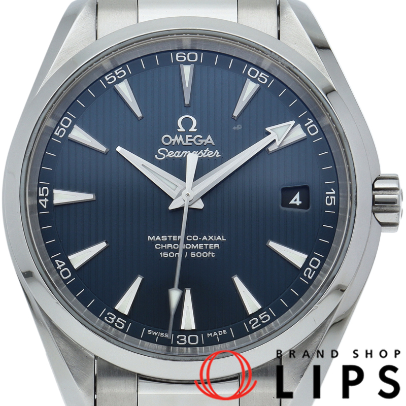 シーマスター アクアテラ 150M マスター コーアクシャル 41.5mm ブルー