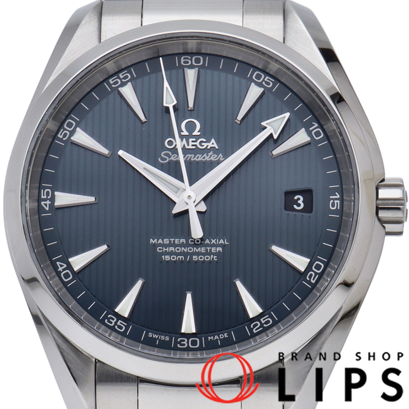 シーマスター アクアテラ 150M マスター コーアクシャル 41.5mm ブルー