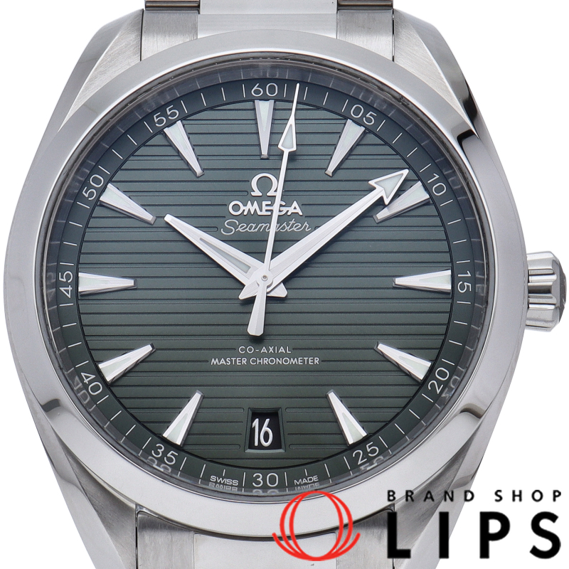 シーマスター アクアテラ 150M コーアクシャル マスター クロノメーター 41mm グリーン