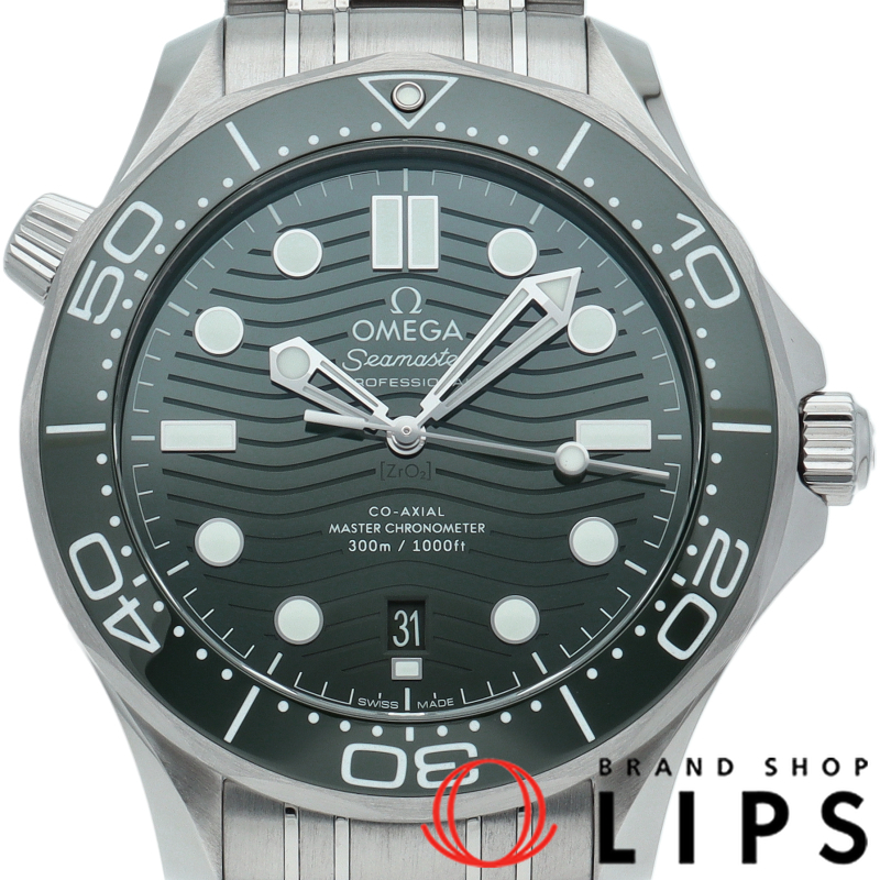 シーマスター ダイバー 300M コーアクシャル マスター クロノメーター 42mm グリーン