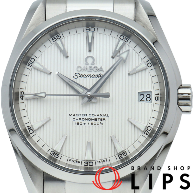シーマスターアクアテラ 150M コーアクシャル クロノメーター 38.5mm