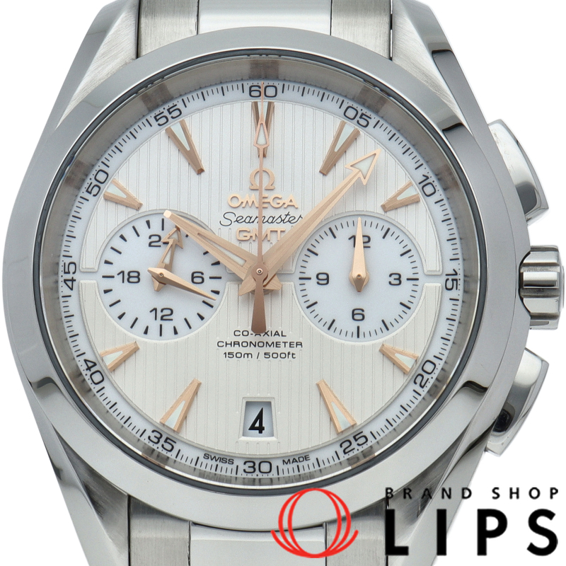 シーマスター アクアテラ 150M コーアクシャル クロノグラフ GMT 43mm