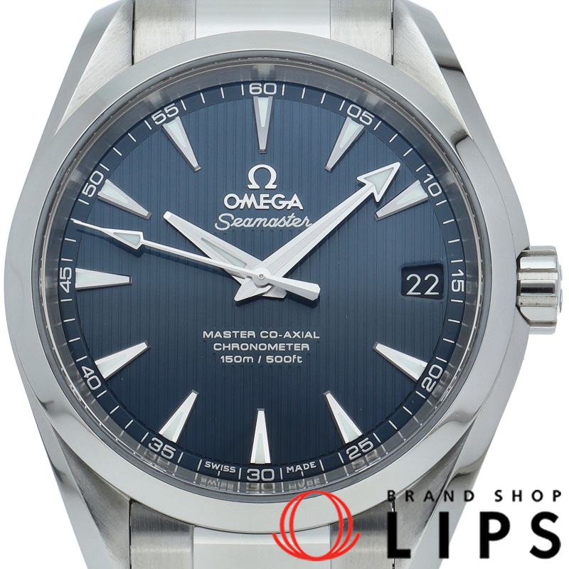 シーマスター アクアテラ 150M コーアクシャル 38.5mm ブルー
