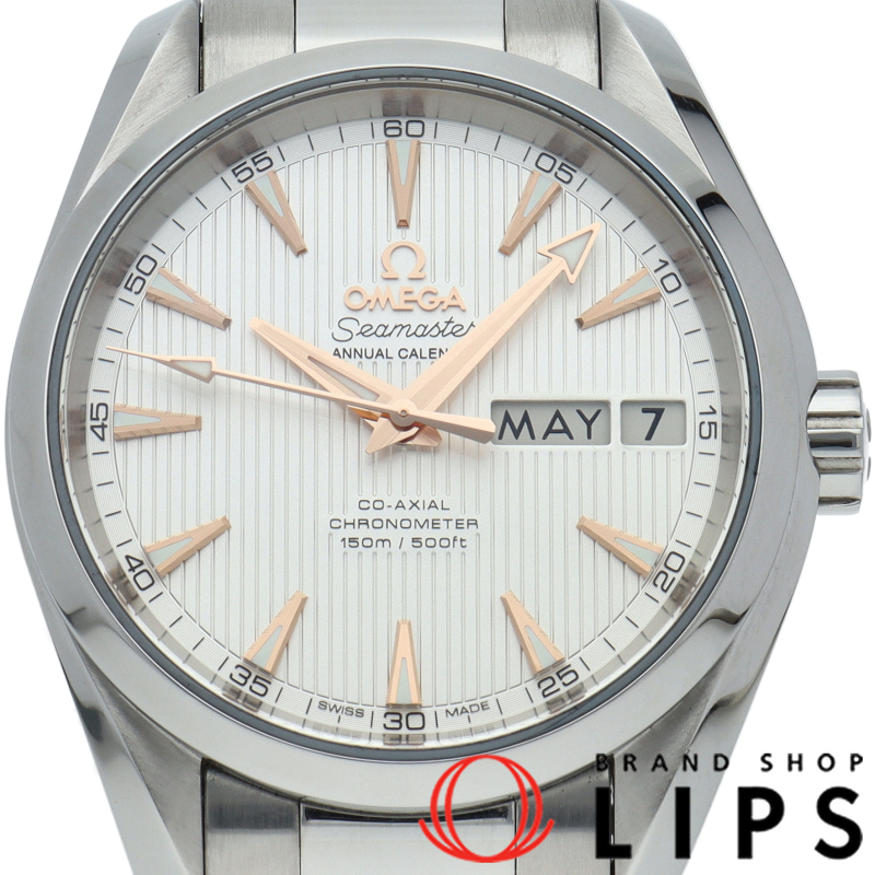 シーマスター アクアテラ 150M コーアクシャル 38.5mm アニュアルカレンダー
