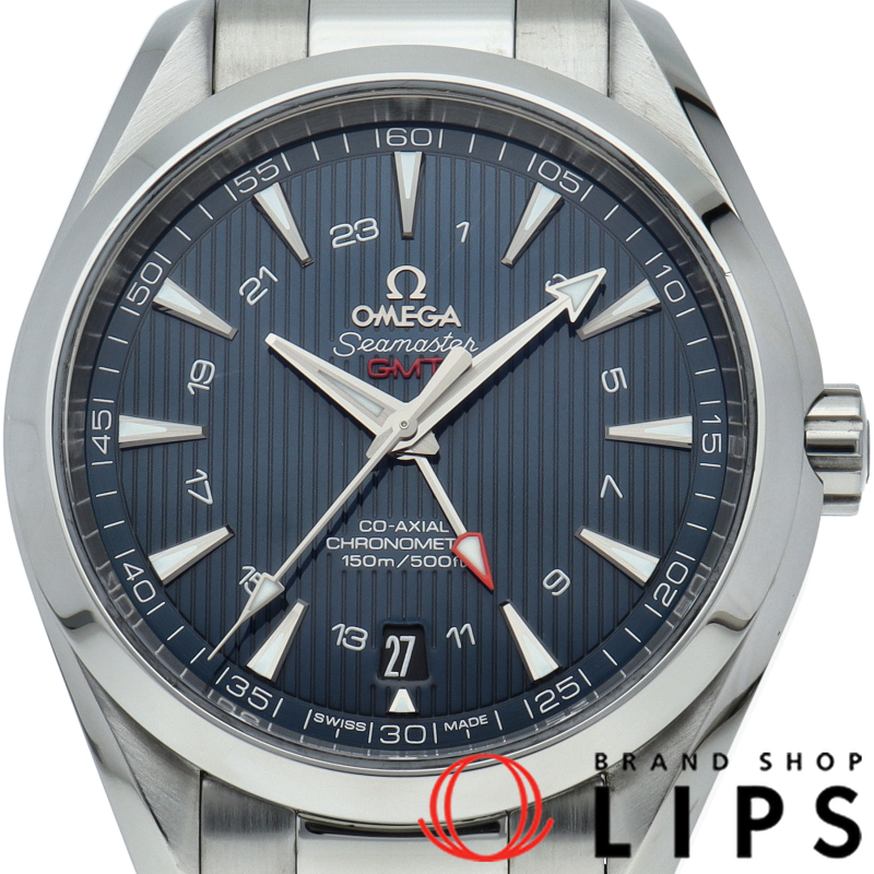 シーマスター アクアテラ 150M コーアクシャル クロノメーター GMT 43mm