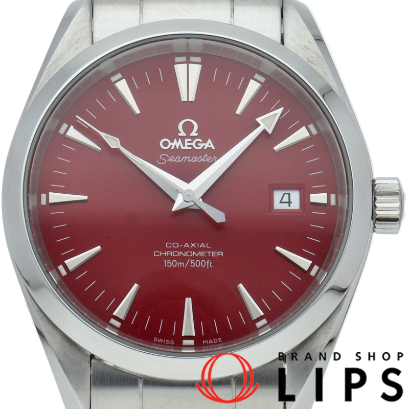 シーマスター アクアテラ コーアクシャル 39mm レッド リミテッドエディション