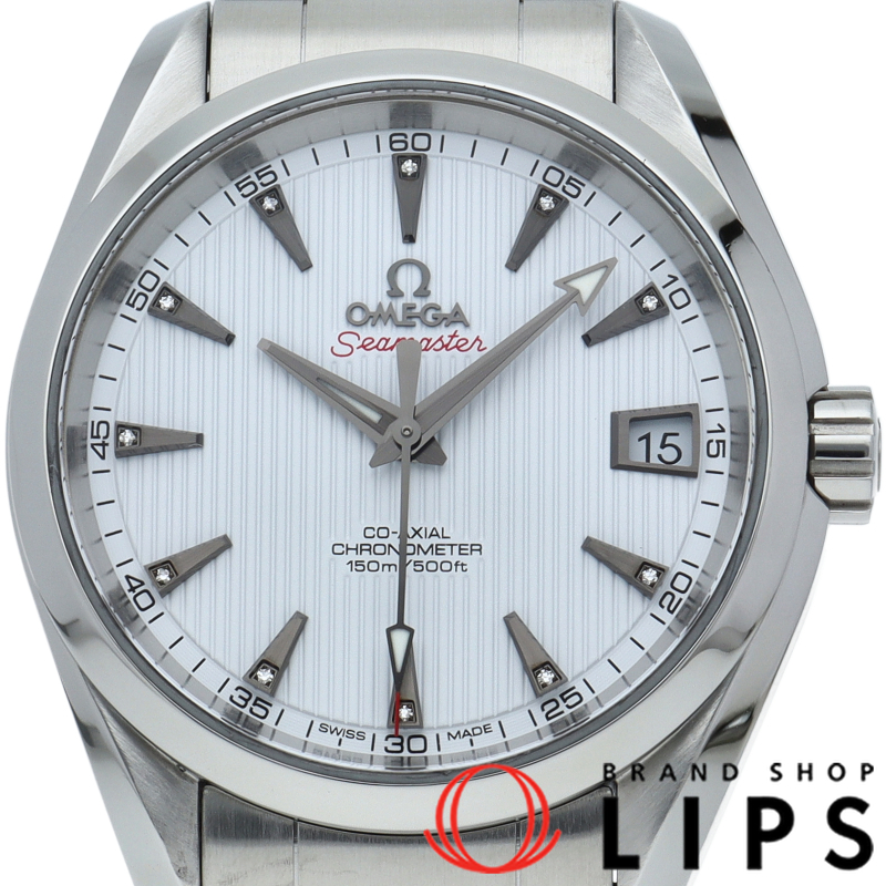 シーマスター アクアテラ 150M コーアクシャル 38.5mm 11Pダイヤ
