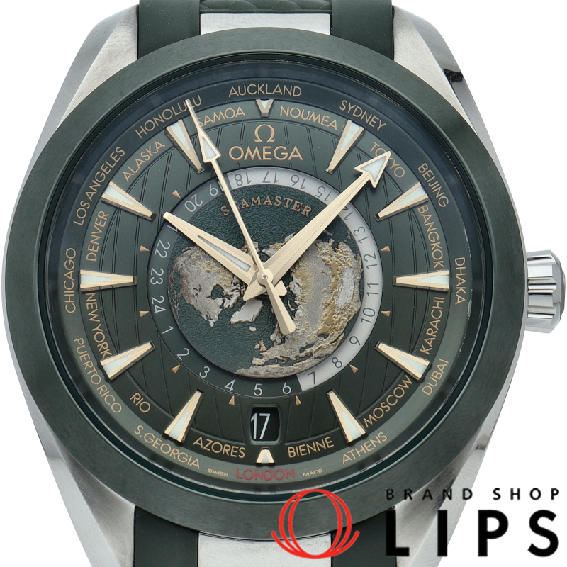 シーマスター アクアテラ 150M コーアクシャル GMT ワールドタイマー 43mm