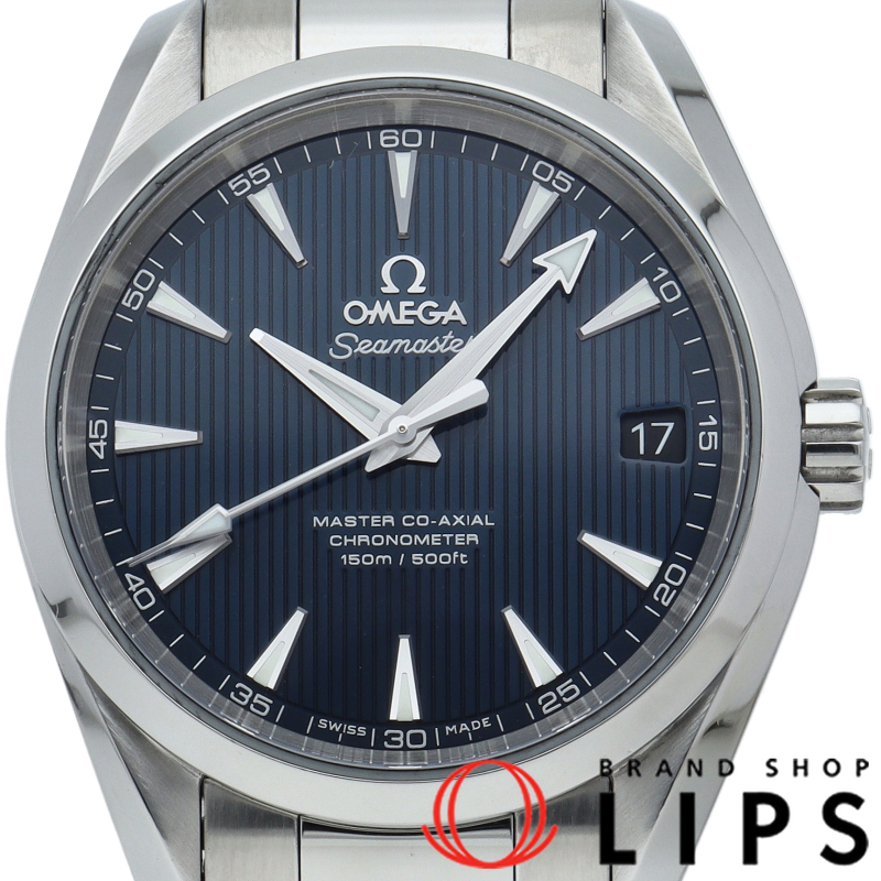 シーマスター アクアテラ 150M コーアクシャル 38.5mm ブルー