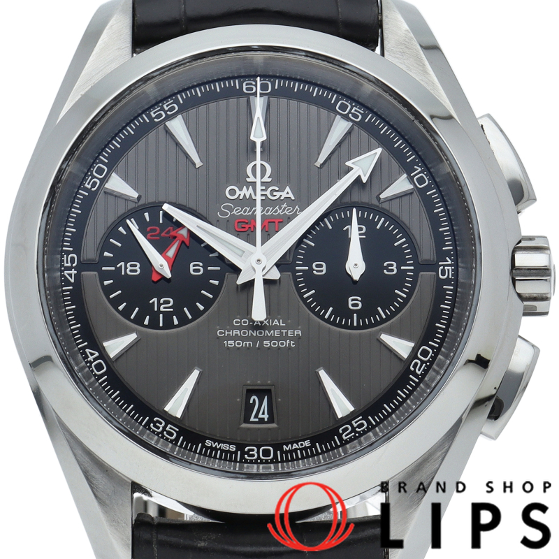 シーマスター アクアテラ 150M コーアクシャル クロノグラフ GMT 43mm