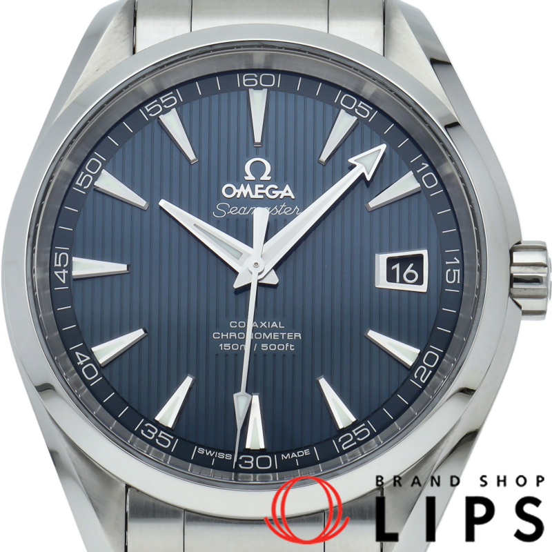 シーマスター アクアテラ 150M コーアクシャル クロノメーター 41.5mm ブルー
