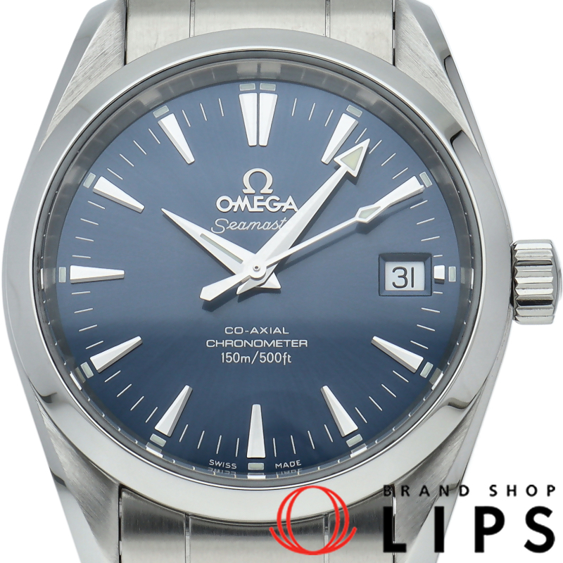 シーマスター アクアテラ コーアクシャル 36mm ブルー
