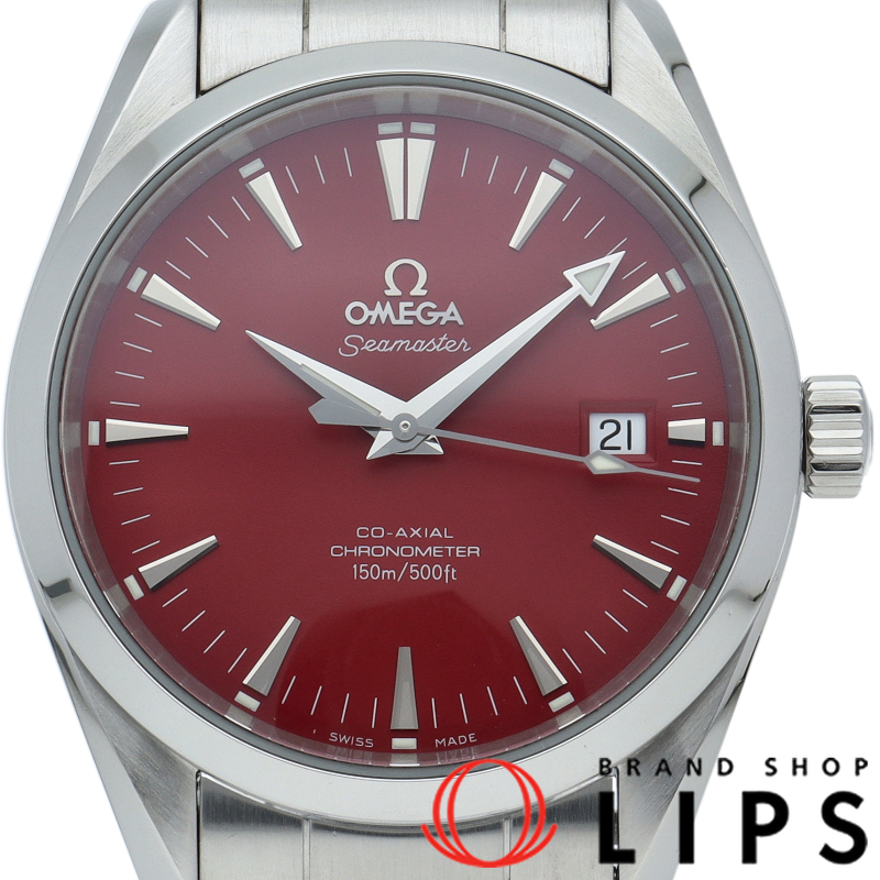 シーマスター アクアテラ コーアクシャル 39mm レッド リミテッドエディション