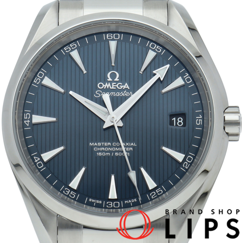 シーマスター アクアテラ 150M コーアクシャル 41.5mm ブルー OH済