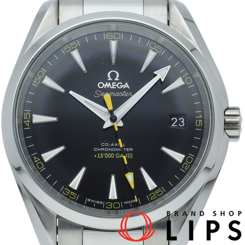シーマスター アクアテラ 150M コーアクシャル クロノメーター 41.5mm 15000ガウス