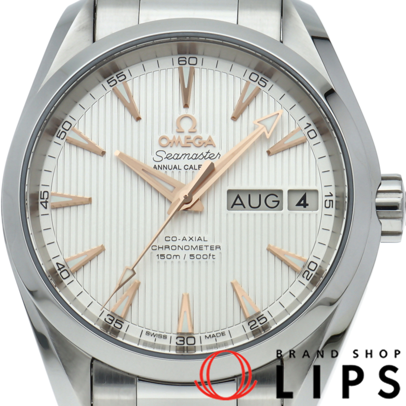 シーマスター アクアテラ 150M コーアクシャル 38.5mm アニュアルカレンダー
