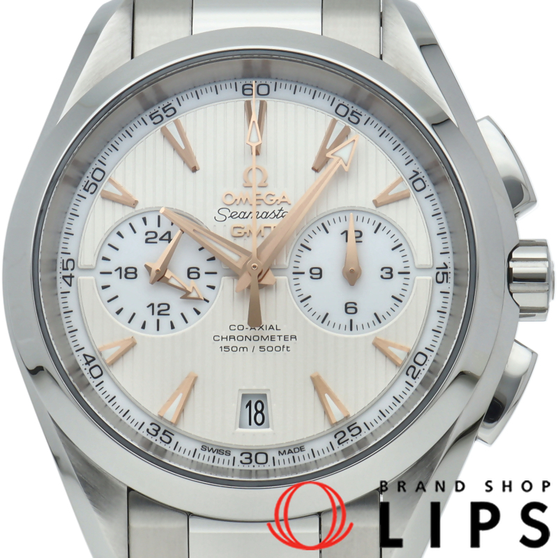 シーマスター アクアテラ 150M コーアクシャル クロノグラフ GMT 43mm