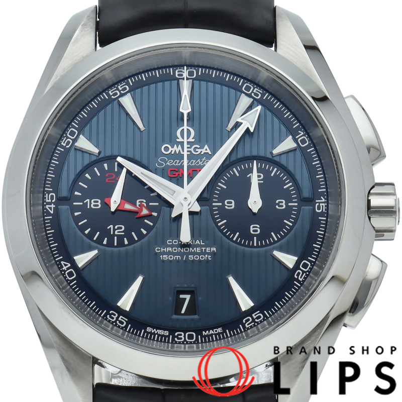 シーマスター アクアテラ 150M コーアクシャル クロノグラフ GMT 43mm