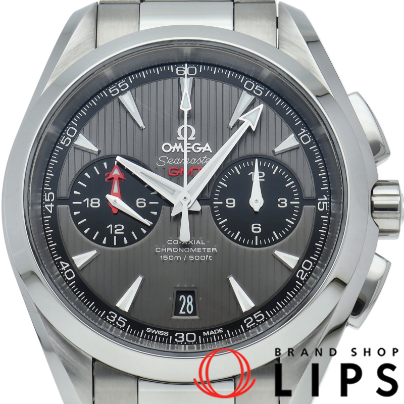 シーマスター アクアテラ 150M コーアクシャル クロノグラフ GMT 43mm