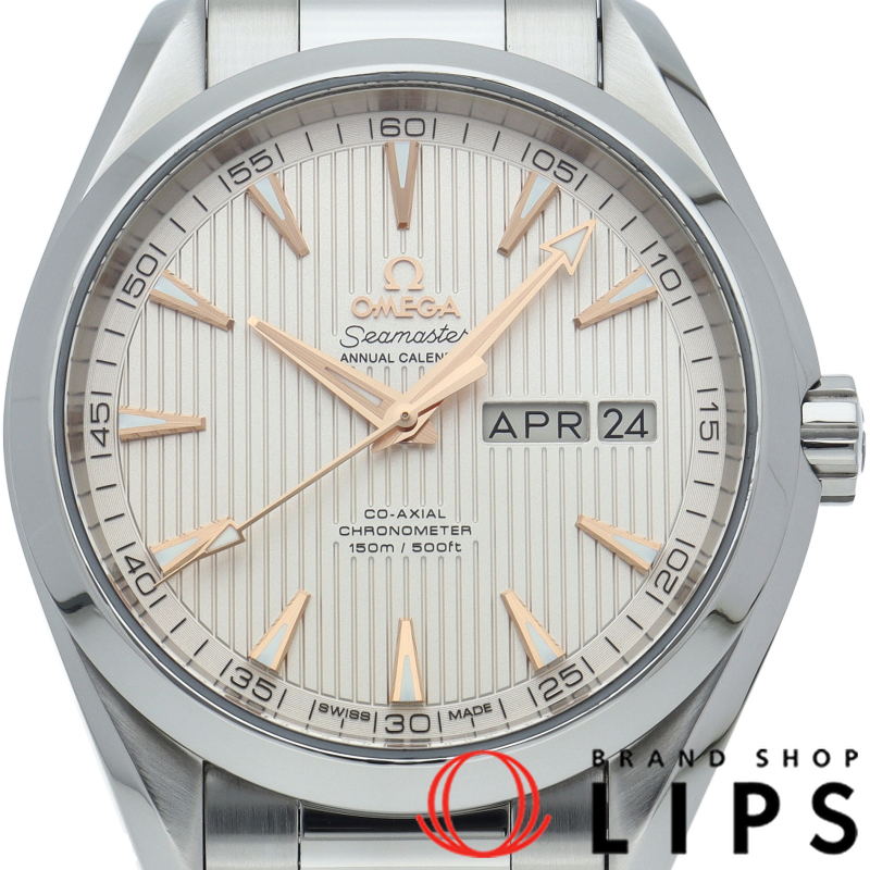 シーマスター アクアテラ 150M コーアクシャル 43mm アニュアルカレンダー