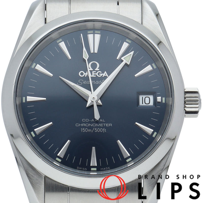 シーマスター アクアテラ コーアクシャル 36mm ブルー