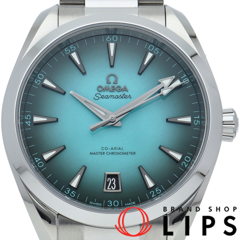 シーマスター アクアテラ 150M コーアクシャル 41mm ターコイズ