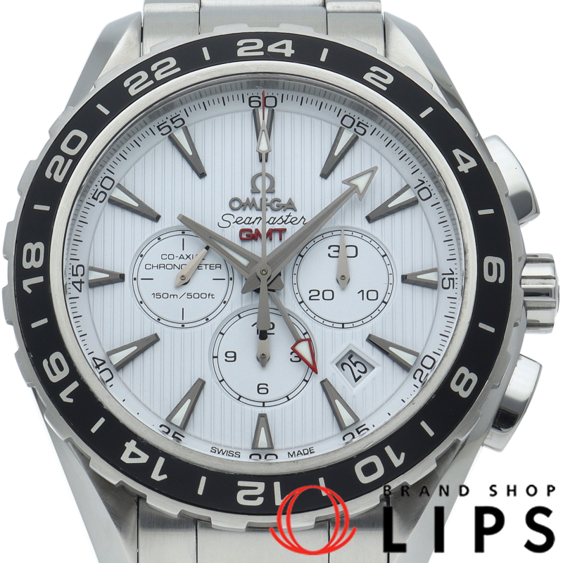 シーマスター アクアテラ 150M コーアクシャル GMT クロノグラフ 44mm