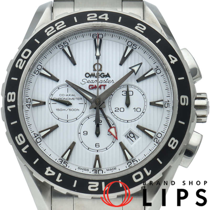 シーマスター アクアテラ 150M コーアクシャル GMT クロノグラフ 44mm