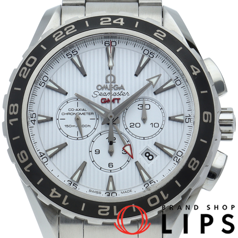 シーマスター アクアテラ 150M コーアクシャル GMT クロノグラフ 44mm