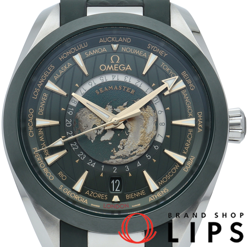 シーマスター アクアテラ 150M コーアクシャル GMT ワールドタイマー 43mm