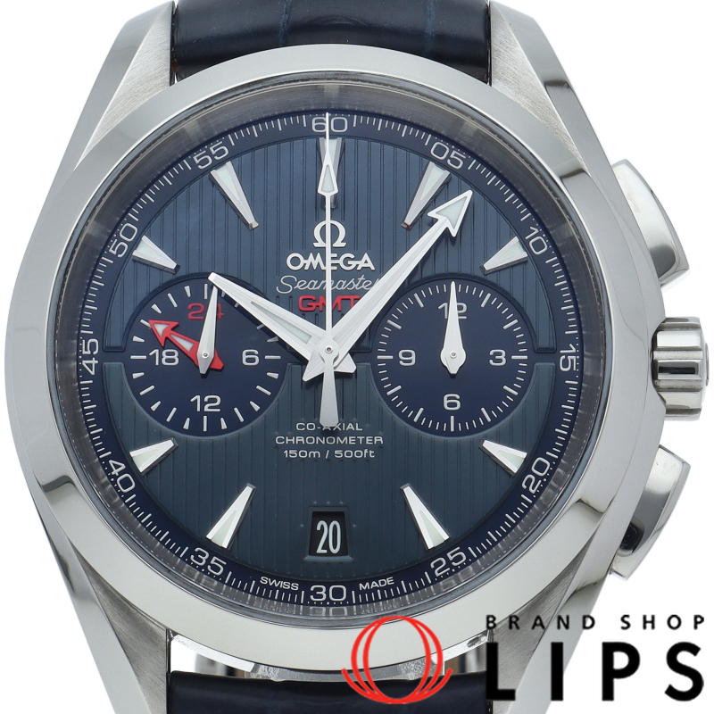 シーマスター アクアテラ 150M コーアクシャル クロノグラフ GMT 43mm