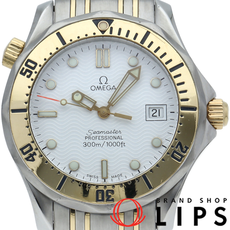 シーマスター300M クォーツ 36mm コンビ