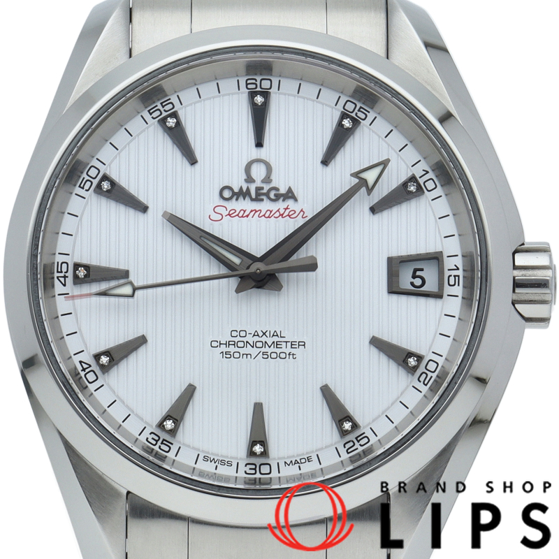 シーマスター アクアテラ 150M コーアクシャル 38.5mm 11Pダイヤ
