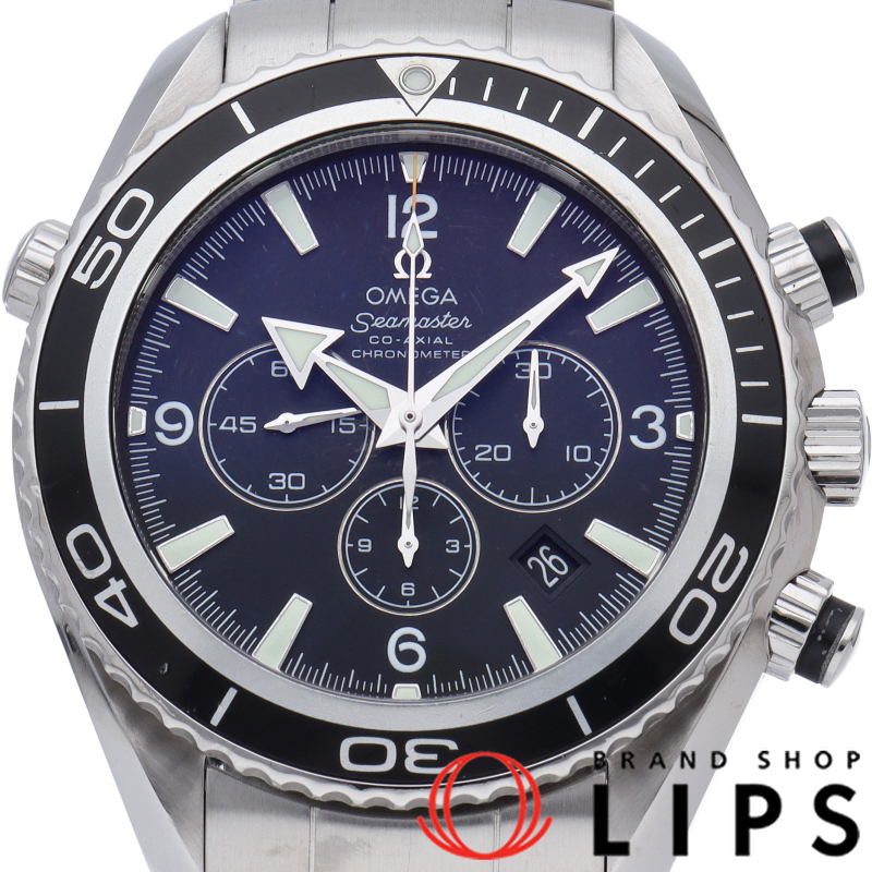 シーマスター プラネット オーシャン 600M コーアクシャル クロノグラフ 44.5mm